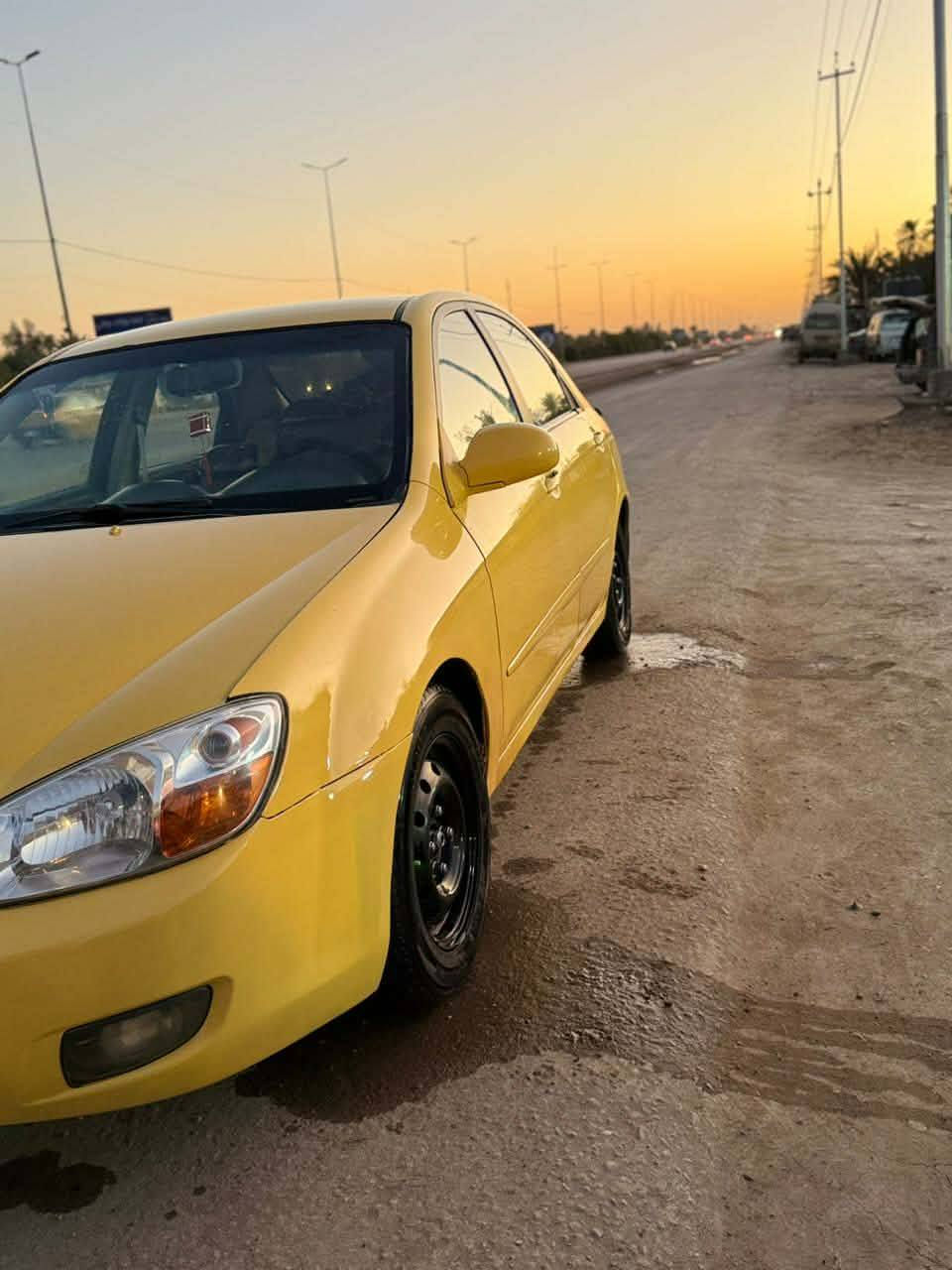 كيا سبكترا موديل ٢٠٠٨ رقم بابل انكليزي بسمي مصفر هيئه وغرامات مكينه لاتنقص لا تبخير تبريد شغال تخم تايرات ويل قبل ١٠ ايام شادهن دوشمه غرفه كامله ***********
