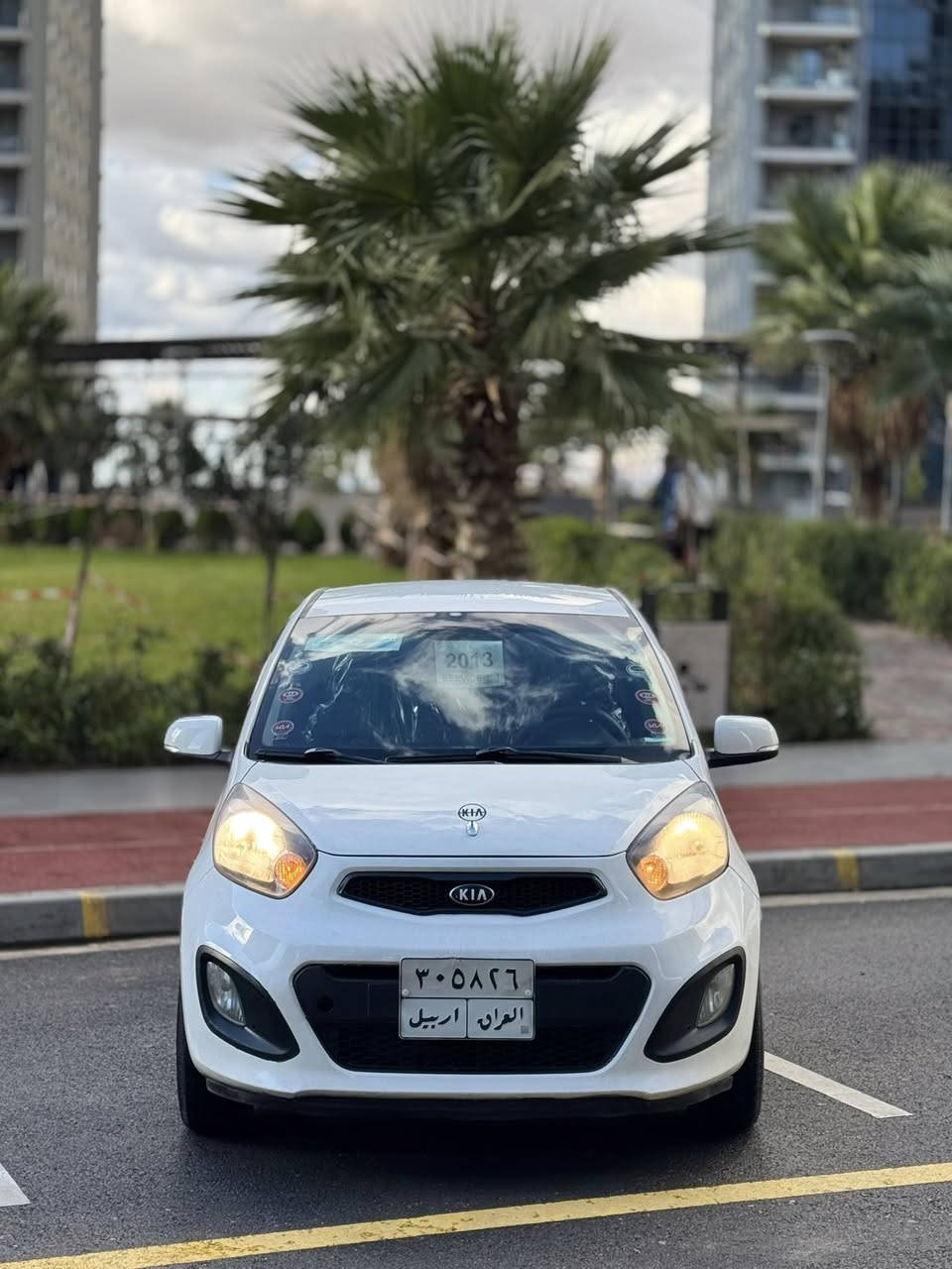 للبيع كيا بيكانتو موديل 2013 وارد خليجي كفالة عامة بدون صبغ مواصفات نص فول كير توماتيك شاشة كاميرا دبل سويج السيارة جاهزة ونظيفة السعر بلاش 88 ورقة وعليها غرامات 4 ورقات تنزل من السعر مكان سيارة دهوك *********** ***********
