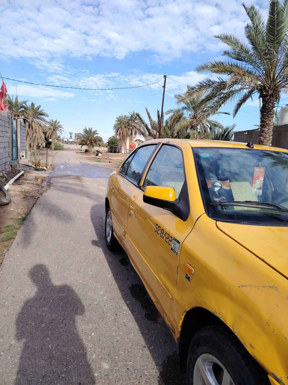 سمند سورن 2011 تبريد شغال حداديه جديده زوج تايرات مصفره هيهه وغرامات داخله هزه رقم جديد مداور ثاني بسمي يوم ... 

السعر (29) وبيه مجال 
ملاحظة : بيهة بدايه تنقيص
مكاني سماوه:
رقمي بي واتساب: ***********
***********
