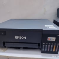 مكبس حراري 1*5 مع طابعه ابسون ست ألوان L8050 استعمال قليل جدا تاخذهن ك...