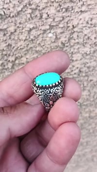 فيروز طبيعي قديم • صياغه ثقيله • قياس ٢٥