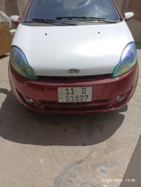 شيري اي وان موديل 2012 بيها طخه بسيطه مثل ما واضحه بصورة  السعر 30 ورق...