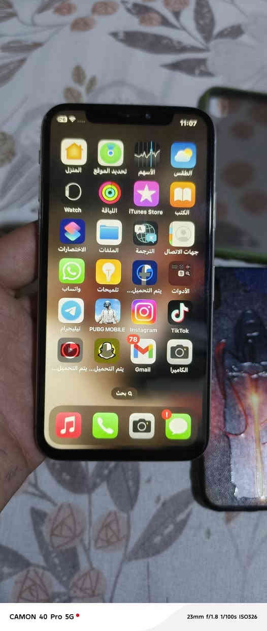 سلام عليكم ايفون اكس ذاكره 256 فيس ايدي متوقف والباقي كله شغال سعره 125 وبي مجال البصره ابو الخصيب .
للتواصل ***********
