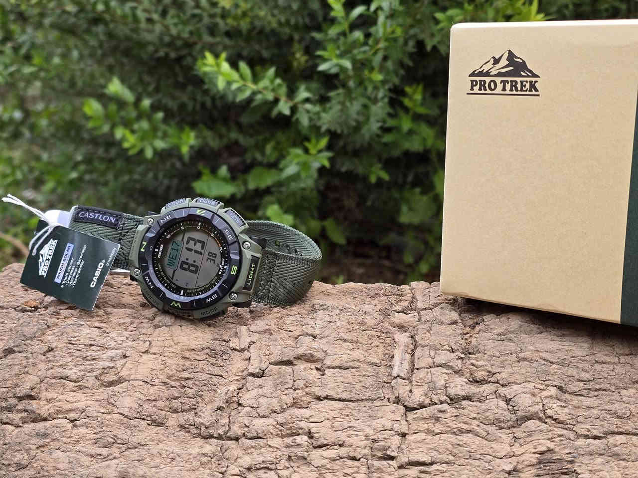 كاسيو - CASIO Watch 
⬛ [موديل:PRG-340B برو تريك] صنع في تايلند 

❗️أصلي ضمان دولي لمدة عامين من تاربخ الشراء 
✉️ شحن داخل العراق  
تواصل واتساب ***********☎️
⠀.........................................

⬛️ الحركة: طاقة شمسية solar power
⬛️ سلسلة: PRG-340B_PRO TREK
⬛️ مقاومة الصدمات
⬛️ سهولة الرؤية في الظلام ضوء LED
⬛️ مستشعر قياس ضغط جوي وارتفاع 
⬛️ مستشعر قياس درجة الحرارة 
⬛️مستشعر بوصلة تخبرك باتجاهك
⬛️ مستشعر توفير الطاقة في الظلام 
⬛️5 منبهات يوميا مع منبه غفوة 
⬛️مؤشر احتياطي الطاقة 
⬛️طوق اتجاهي دوار
⬛️ تصميم رياضي
⬛️ لون غير لامع رائع MATTE
⬛️ السير: راتنج قماش الياف طبيعيةCASTLON  للأخضر.. وجلد طبيعي مقاوم حراري للون بني الكايوتي 
⬛️ الزجاج: زجاج معدني
⬛️ مقاوم للماء: 10 بار
⬛️ القطر:  51.7 ملم
⬛️ الوزن: 55 غرام
⬛️ الجنس: ذكر
⭐️ الأكثر مبيعاً.....
⠀.........................................
#شكراً_لاختياركم_كاسيو
