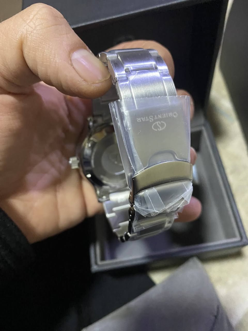 Orient Star Diver
ساعه ماركه اورينت ستار بحري فخامه اليباني وكاله غيرمستخدم مع كامل مرفقات
ماكنه اوتوماتيك و تكويك
قطر 43.6
جام زفير ضدالخدش
كيج باور رسيف 50 ساعات 
قفل بحري
مقاوم الماء 200 متر
سعر 535$
توصيل موجود


**إذا كنت صاحب هذا الإعلان وتريد حذفه لأي سبب، رجاءا أرسل رسالة إلى الدعم الفني**