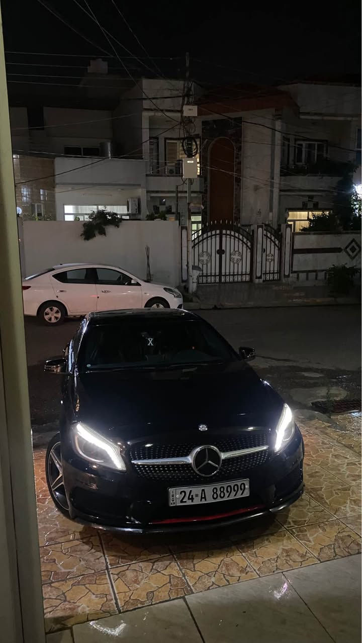 Mercedes amg
نوع:a250 amg
موديل:2014
سيارة وضع شريكة
كوشن هيتر - شاشه كبير- auto park - حساس - بانوراما 
السيارة:AMG edition 
*********** دهوك, العراق
