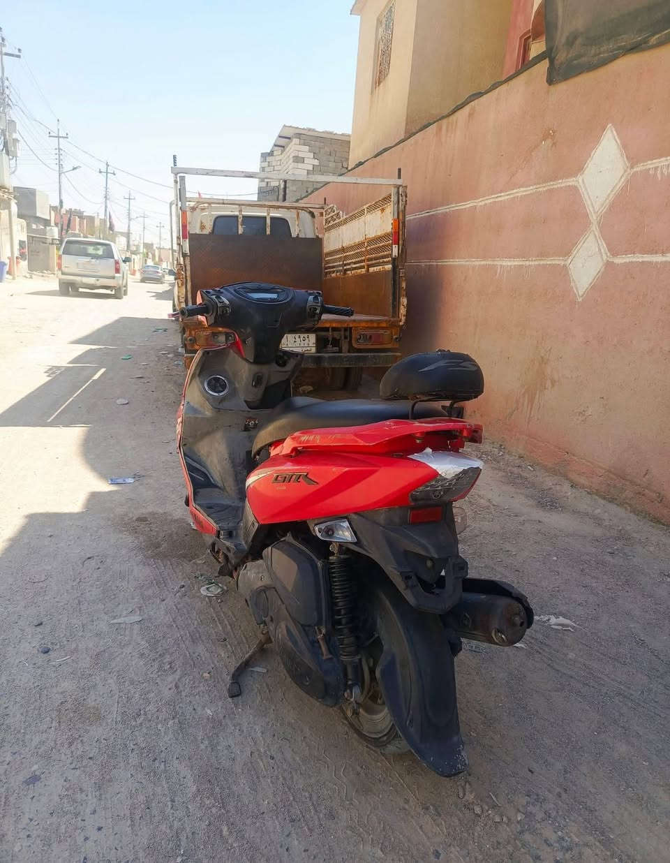 جيتي ار ما مفتوح الدرجه حلوه ونضيفه يرادلها شوي ترتيب لو ما محتاج ما اطيها بيهج سعر 750وبيها مجال المكان بصرا  ابو الخصيب ***********وتساب فقط
