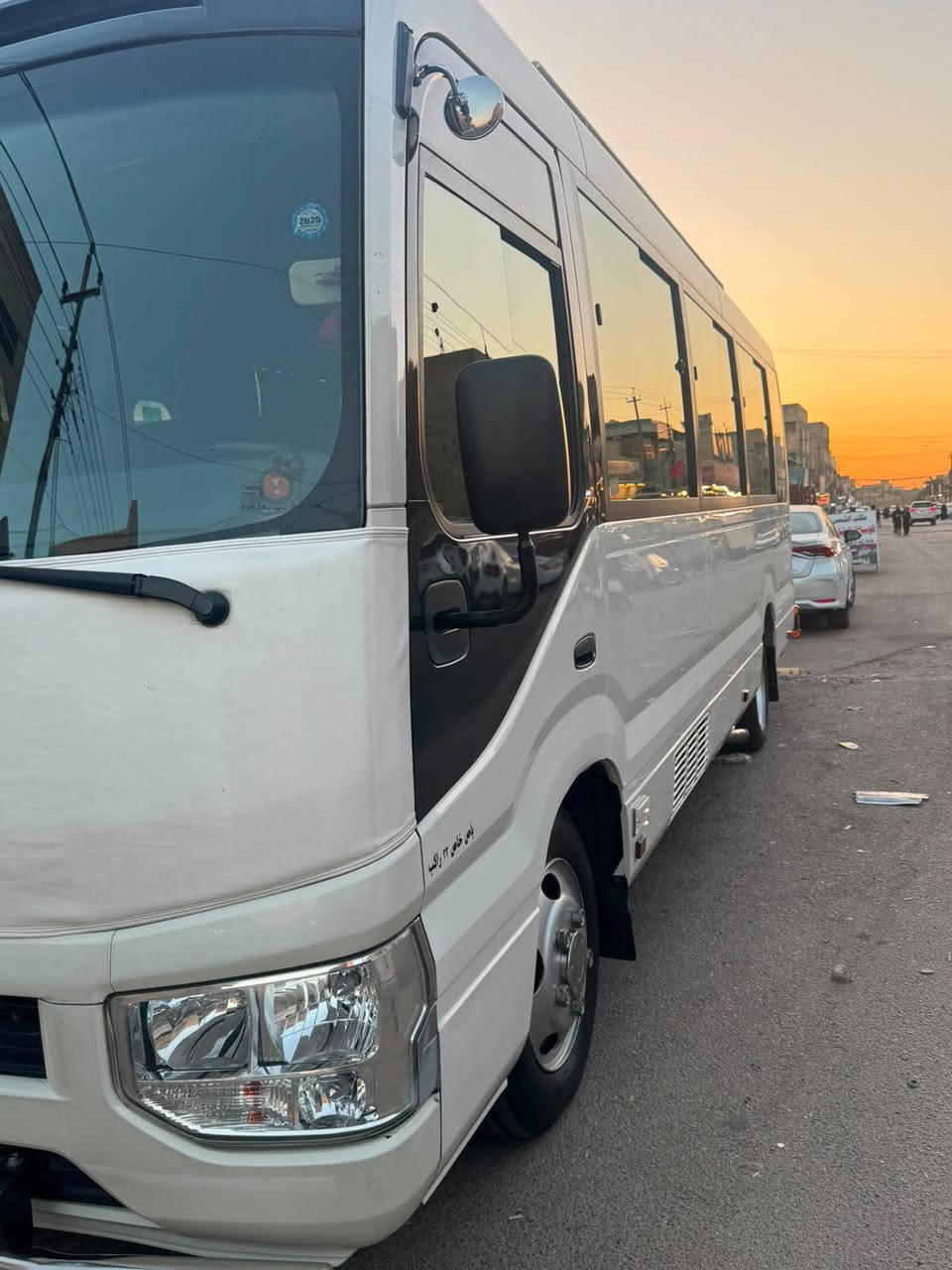 السلام عليكم كوستر 19 للبيع بسمي ماشيه 174 السياره جديده وخير من الله
ميكانيك جديد مكينه كير اكسل

اكلج جديد

ادروعه شغل عصام

سيبايه تفصال 

كشنات استاركس

وركات اضافيه

دبلات خلفيه وماميه 

نزالات

قاعدة باتري 

فتحة فيت بم

تغليف بجم كامل نانو سيراميك

تخم تاير 

تلبيسه كامله للكشنات + بردات تفصال

منضومه تبريد تحويره كامله

 السياره جديده وكامله ما نقصه شي وخير من الله كبل للشارع 

بيها صبغ كد شبر فوك البكلايت الايسر 

مكان السياره بغداد البلديات الشراي يتصل نطي كل التفاصيل ***********
