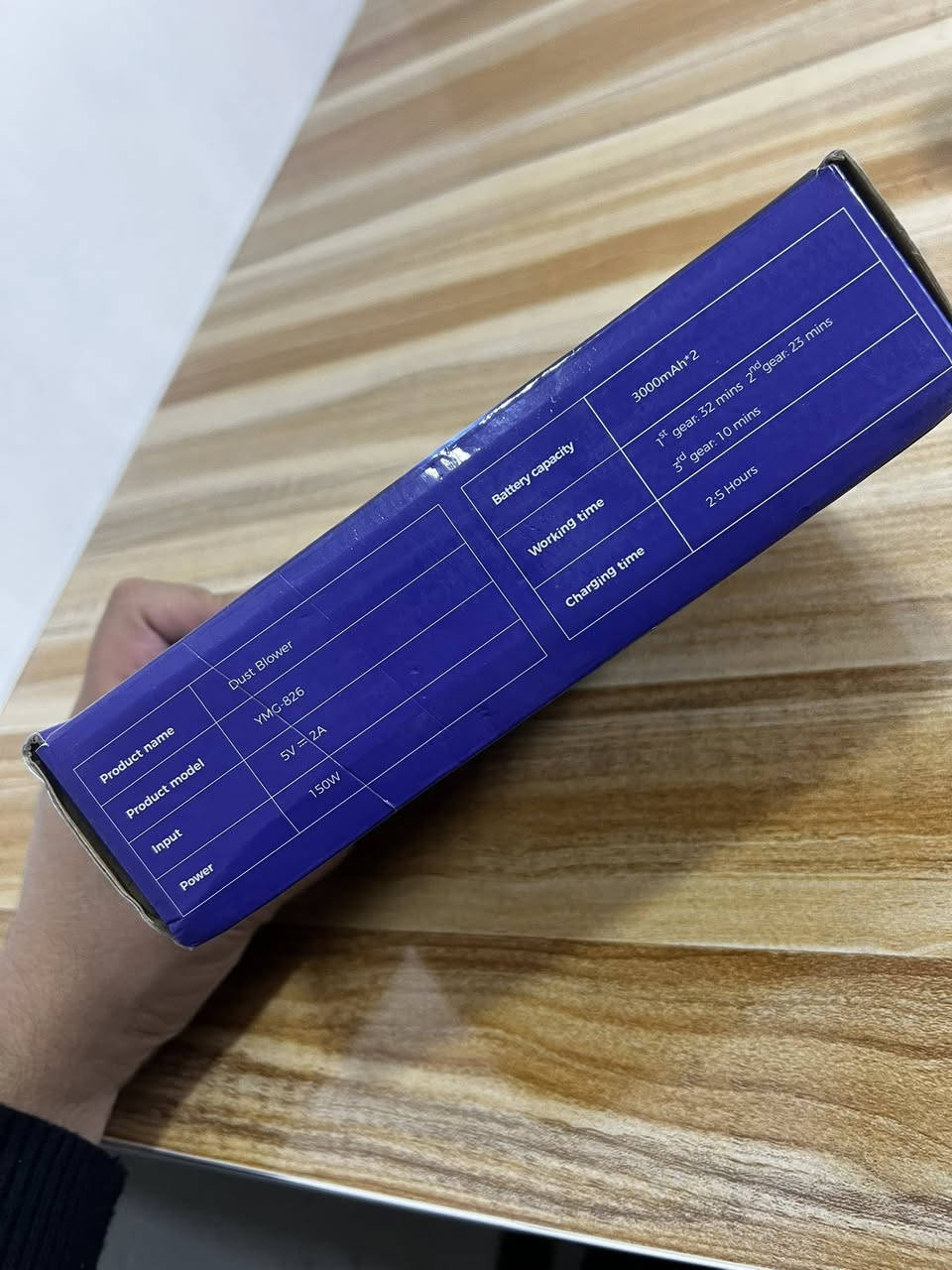 القطعة الحنينة والمفيدة الحجم الكبير مو صغير بلاور هواء الغني عن التعريف دوران 2500 بطارية 🔋 3000 ملي امبير 3 سرع بعدة بلوووك وشغلة واضح بالتصوير 😍


**إذا كنت صاحب هذا الإعلان وتريد حذفه لأي سبب، رجاءا أرسل رسالة إلى الدعم الفني**