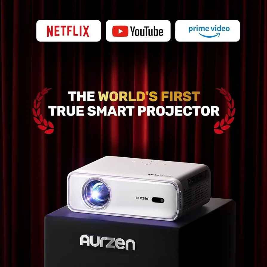 Aurzen EAZZE D1 Smart Projector
داتاشۆی مارکەی Aurzen زۆر پاک ماوەتەوە تەنها داتاشۆ و وایەر کارەباییەکەیەتی و کۆنتڕۆڵەکەی نەماوە
کوالێتی 1080P سەپۆرتی 4k ئەکات
سمارتە و وای فایە ئەپەکانی تیایە
ئۆتۆماتیکی فۆکس ئەکات
سەوتی دۆبلۆ دەبڵ سپیکەر زۆر بەرزە

نرخ:- 75 هەزار
ژ.م:- ***********
گەیاندن هەیە بۆ هەموو شارەکان حلبجة, السليمانية
