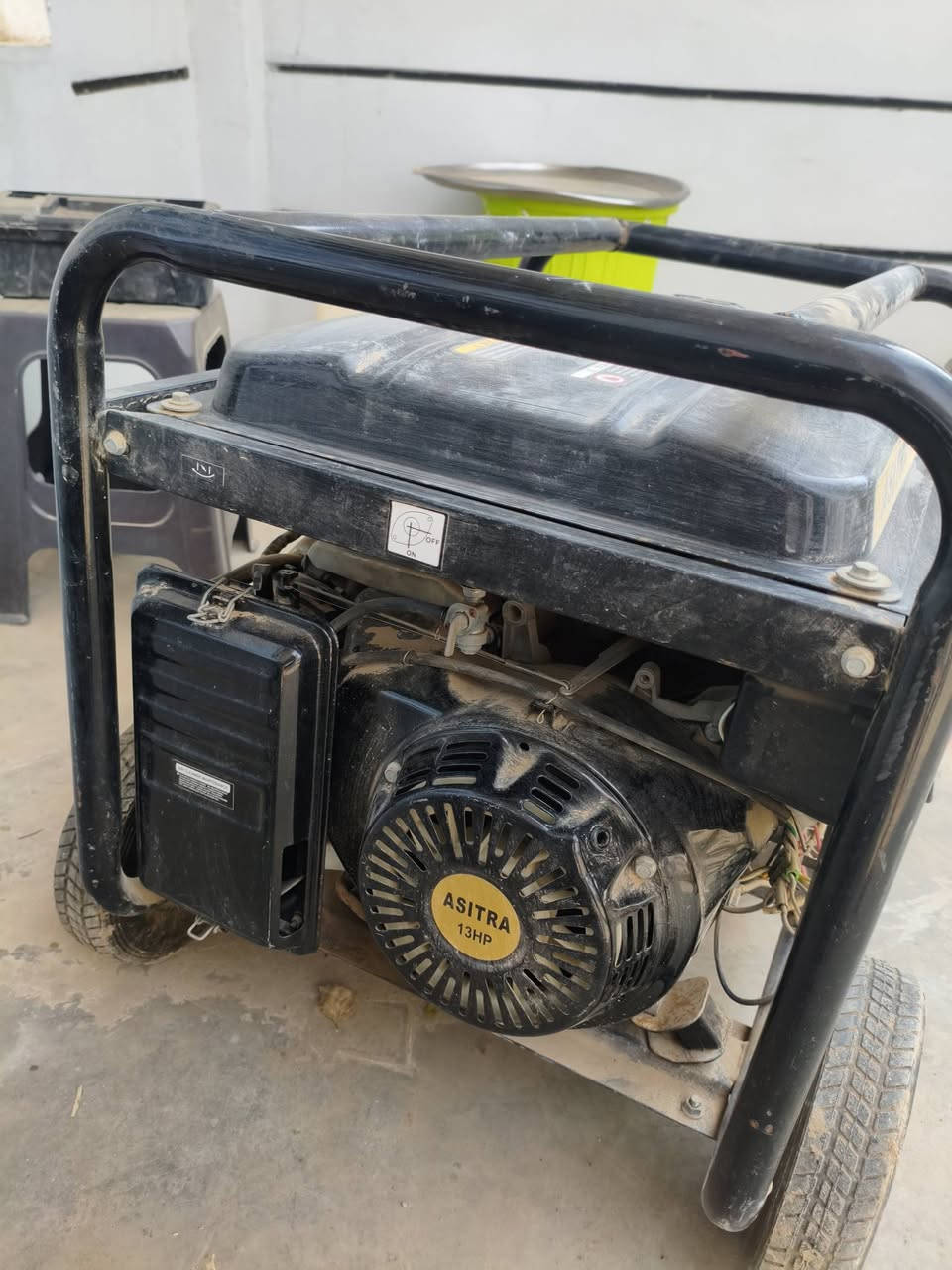 مولد ٢٠ انبير بانزين مستخدم أقل الشهر سلف سعرة ٤٥٠ الف 
زائد مكنسه كهربائيه مستخدمه ١٠ يوم فقط سعر ٢٠٠ الف للاستفسار الاتصال على الرقم ***********
