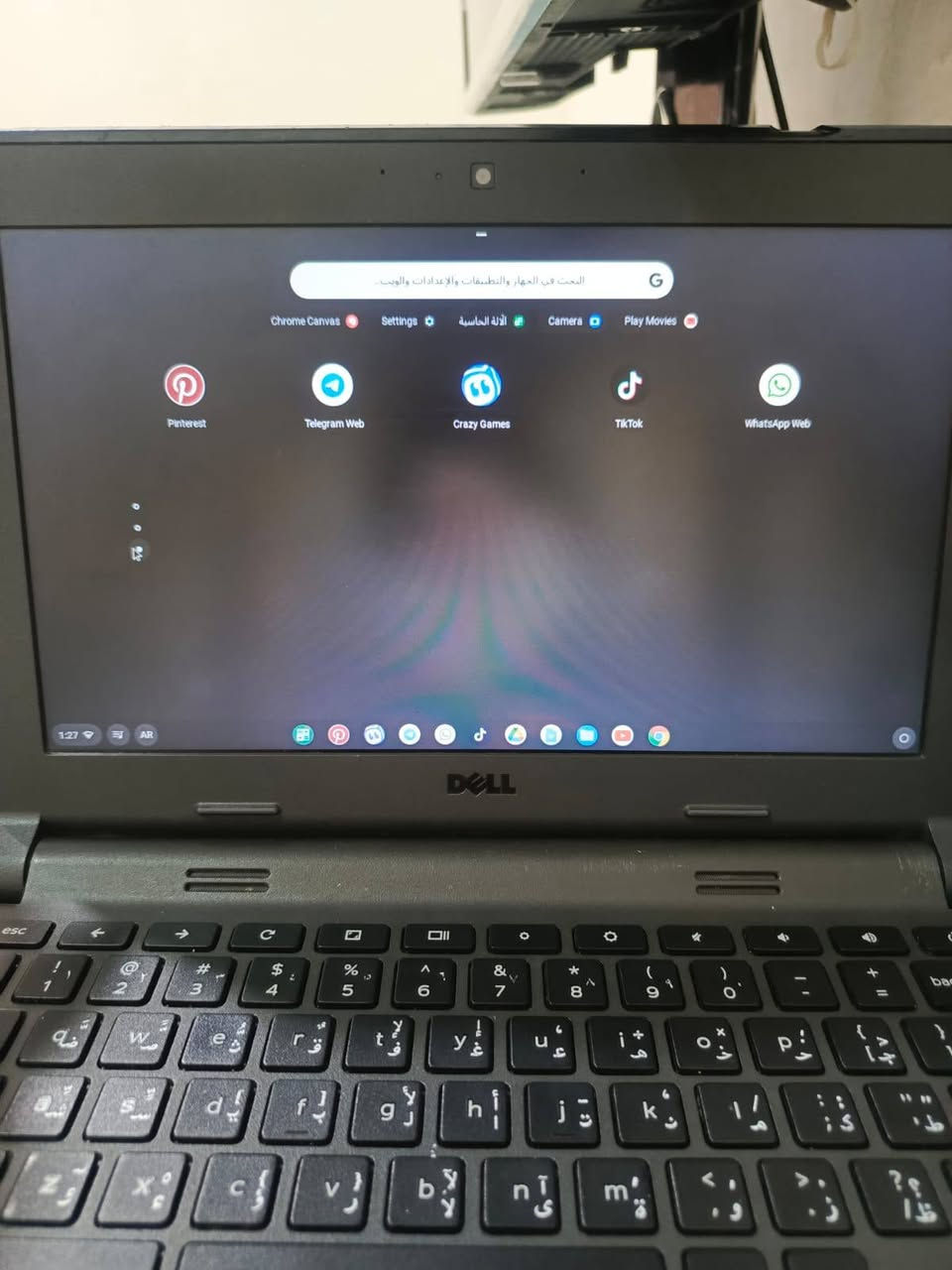 لابتوب للبيع Dell اندرويد كروم
النظافه 85 الابتوب جديد وما مستخدم
*ملاحظه الابتوب ما يشتغل اله ويه البطاريه مالته
والذاكره 4 كيكا
التواصل ع الرقم ***********
السعر 35 وبيه مجال
