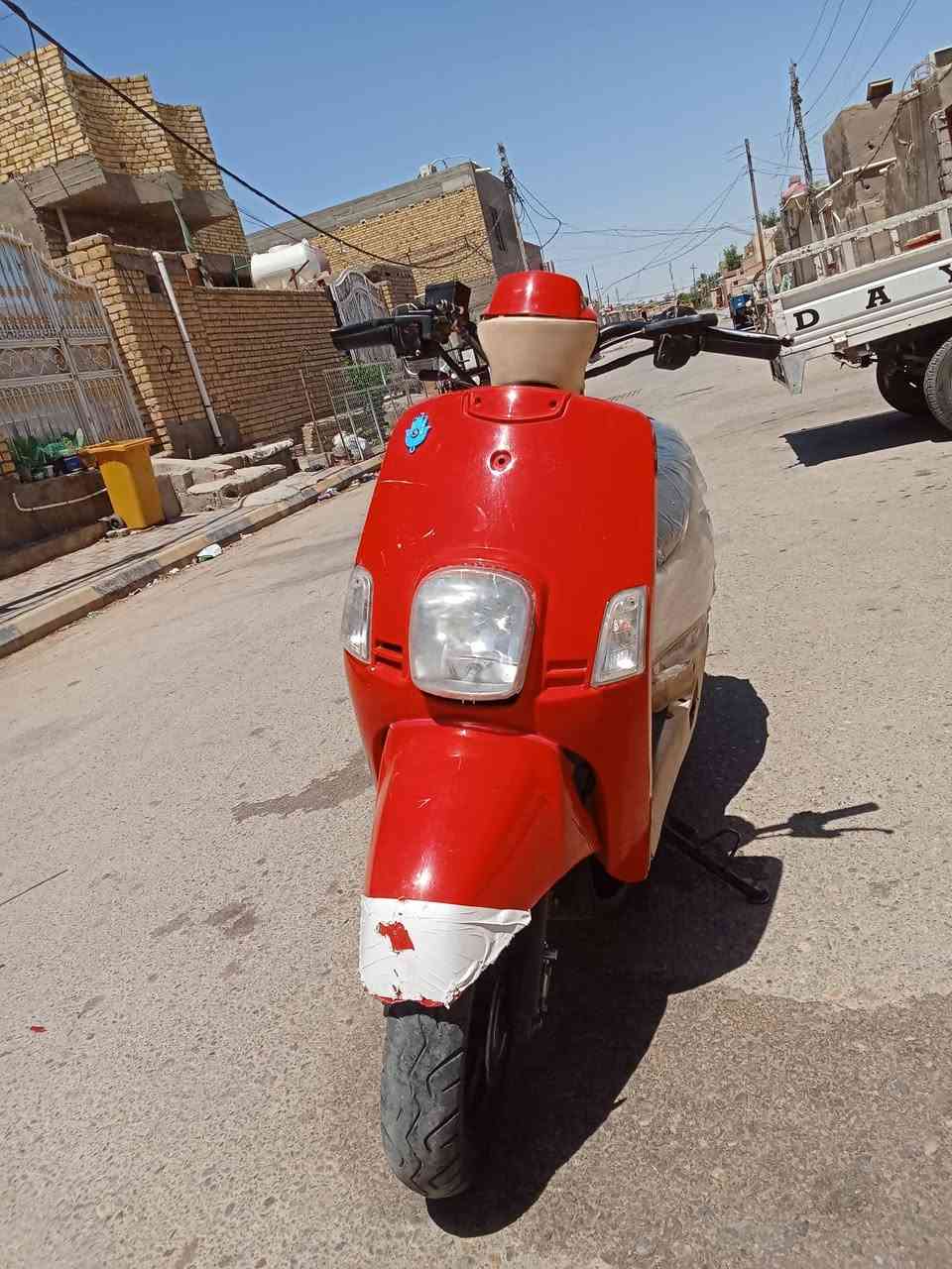 السلام عليكم دراجة ماكس بوليسي للبيع او مراوس بـ4 گير  عوزها بس كلچ خلفي وقايش السعر خاص او تصل ع الرقم ‏‪0787 892 7896‬‏
