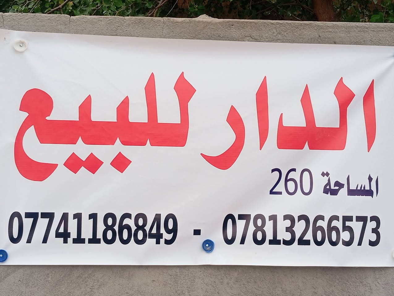 الدار للبيع زراعي على طريق ابو الماش بصف ابو هاجر الخيرالله  على الشارع الرئيسي مساحه 260 متر بيت جاهز دوانيه و صاله و 3 غرف ثنين جوه وحده طابق ثاني صحيات داخلي و خارجي حديقه مجاري دفن بوري الماي بلباب محوله يمك رصيف بلباب 8 امتار بيت واجه على الشارع كل نقص ماكو
الرقم اثير ***********
 

الدار للبيع زراعي على طريق ابو الماش بصف ابو هاجر الخيرالله  على الشارع الرئيسي مساحه 260 متر بيت جاهز دوانيه و صاله و 3 غرف ثنين جوه وحده طابق ثاني صحيات داخلي و خارجي حديقه مجاري دفن بوري الماي بلباب محوله يمك رصيف بلباب 8 امتار بيت واجه على الشارع كل نقص ماكو
