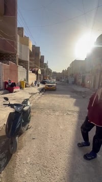 بيت طابو صرف المساحه ٧٥ متر قاطين تشطيب جديد بغداد ام الكبر البيت فارغ...