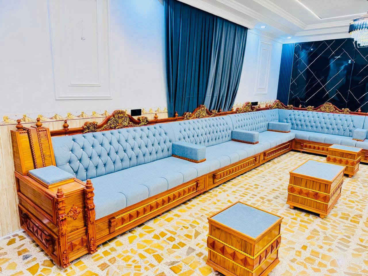 #بخيت_للستائر_والدواوين
عمل كافة دواوين زان وصاج ملكي مودرن 
بي كافة موديلات وحسب طلب بي تفاصيل دقيقه من شخب وسفنج والقماش وتميز في العمل 
عنوان تكريت مقابل تقاطع الساعة 
يوجد نقد +قسط ع منصة 
رقم هاتف 
وتساب ***********
اتصال ***********
