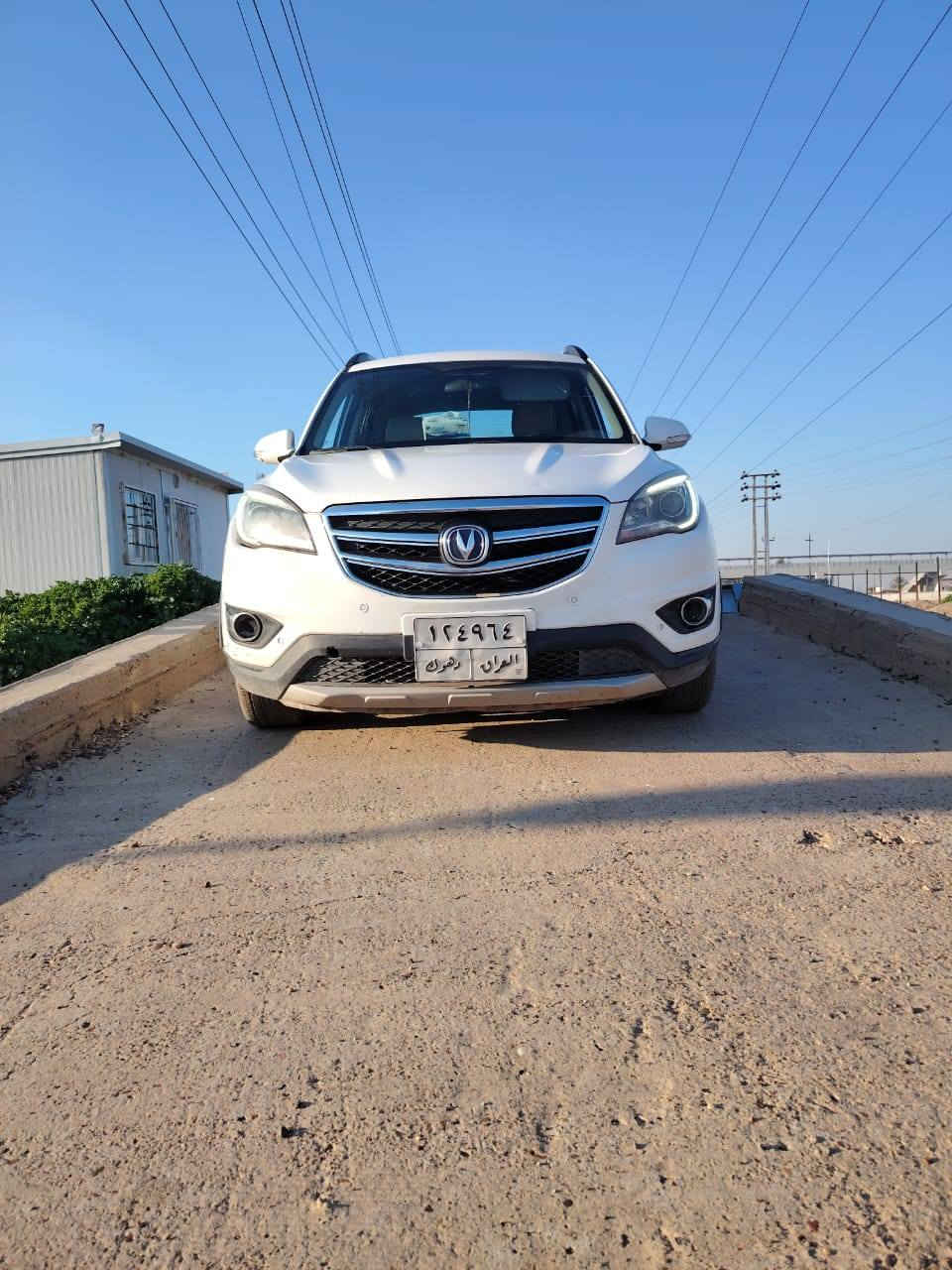 للبيع شانجان cs35 مديل 2019 بيه صبغ جاملغ اليسر المامي فقط  الهاتف ***********
