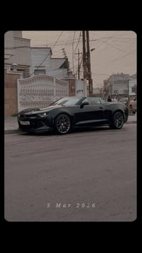 كمارو ss 2018  سياره بحاله جيدة  كشف  بصمه تشغيل  كراسي كهرباء  تخم تا...