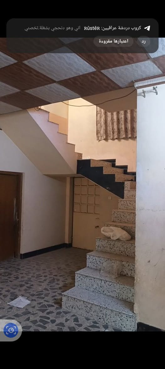 للايجار 
دار المساحة 200 متر يحتوي على 
غرفتين صاله استقبال مطبخ حمام
الارضيه كاشي حي الشهداءالظباط الرابعه 
 بظهر شارع 40 التجاري أبو النسور 
للاستفسار اكثر 
*********** واتساب
***********
