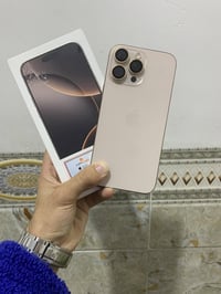 آيفون ١٦ برو ماكس • ٢٥٦ • بطارية ١٠٠%