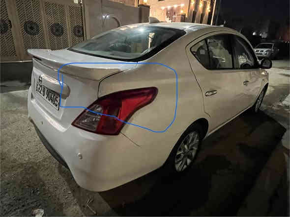 السلام عليكم سني هندي بليتة زركة موديل 2024
رقم أربيل باسمي بيه صبغ  جاملغ  خلفي وشوية من صندوق ومأشر مكان صبغ ماشية 69الف 
السعر (118). وبيه مجال 
العنوان بغداد الرصافة 
رقم موبايل***********
