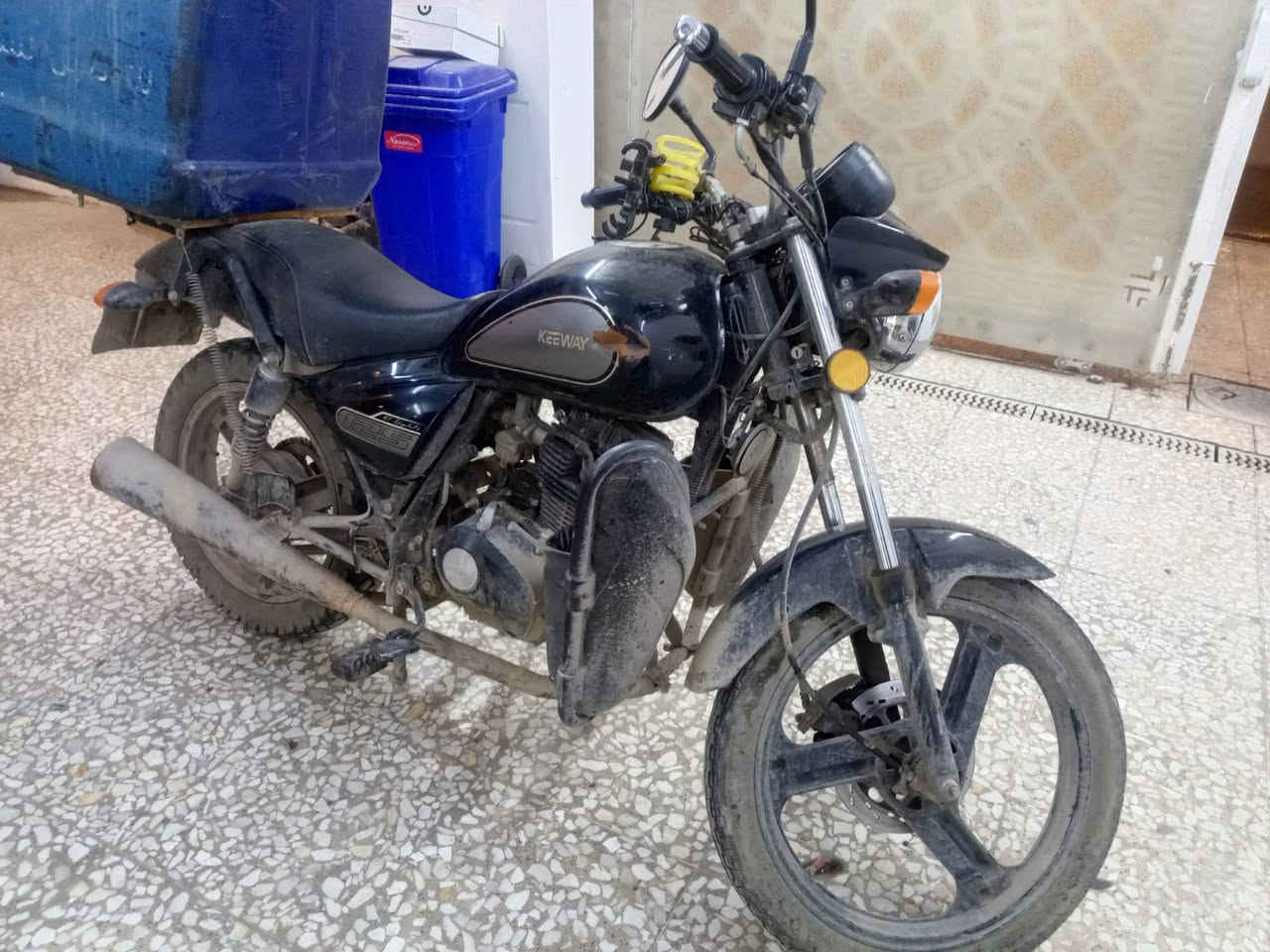 سلام عليكم دراجات كيوي موديل 25  مرقم ربيل تحويل ثاني يوم المكان مدينه الصدر قطاع 8)***********
