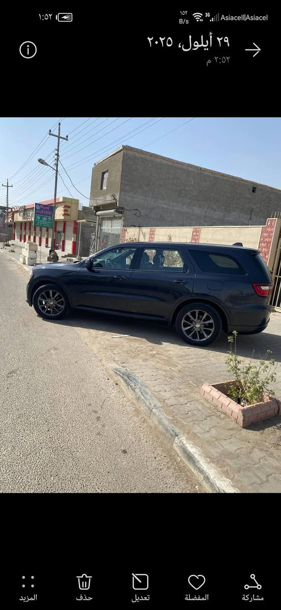 .السلام عليكم دورنكو 2015 فول موصفات. 6اسلندر GT  المرغوب مو الوربي , .رقم بغداد بسمي مشروع واطني رقم جديد الدولي   هزه جديده سنويه بل 2029 تنتهيي
ضرار سياره 3قطع جاملغات والبنيد مرشوشات كلير والبيبان اثنين جهت الايمن اثر ضربه بسيطه كلش ونصبغن صبغه درجه اوله شرط 
بدون الغد بس شاصي مسحوب شي بسيط وراجع البجم بحلات الوكاله 
ايرباك استيرت ودشبول وستبدل دشبول جديد 
صفر مسجات بل شاشه اي عطل ماكو بل سياره
ماشيه 155الف كيلو واليس ميل  
كير محرك مكفوالت 
حداده قبل شهرين سويتها 
كشنات *جلد* +تلبيسه كشنات هم جلد احمر 
تبريد مركزي ثلج شرط
فتحه صقف
شفتات بل الستيرن 
تحكم بل استيرن 
كروز سرعه 
تدفئه بل استيرن 
شاشه كبيره 
الد نهاري 
كير موس 
كامره خلفيه 
حساس خلفي 
مضومة زنون بل كامل اصلي شرط
تبريد منفصل 
دبل اكزوز 
بصمتين تشغيل سياره
4ويل
داخل سياره كلش جديد 

بيها مضومته غاز ايطاليه انسه اكو صرف سعة تخزين 60التر وعندي كتاب بيها من مديرية الغاز صينتها بلاش 
راديتر جديده ماي احمر جديد ماكو حماوه شرط 
سياره كلش حلوه نصبته مال سياره موديل 2020
ترايك الربيل شرط 
عنوان سياره البصره ابو الخصيب 
سعره سياره182
وبيها مجال بسيط  ا ***********
