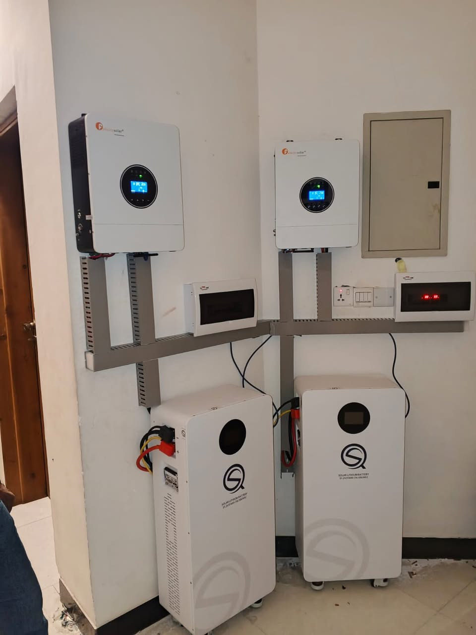 تم بحمدالله تنصيب منظومة الطاقة الشمسية
في محافظة ديالى بقدرة
40 امبير نهاري
32 امبير ليلي
للحجز والاستفسار الأتصال على الرقم التالي 

‭0786 425 8641‬📞
