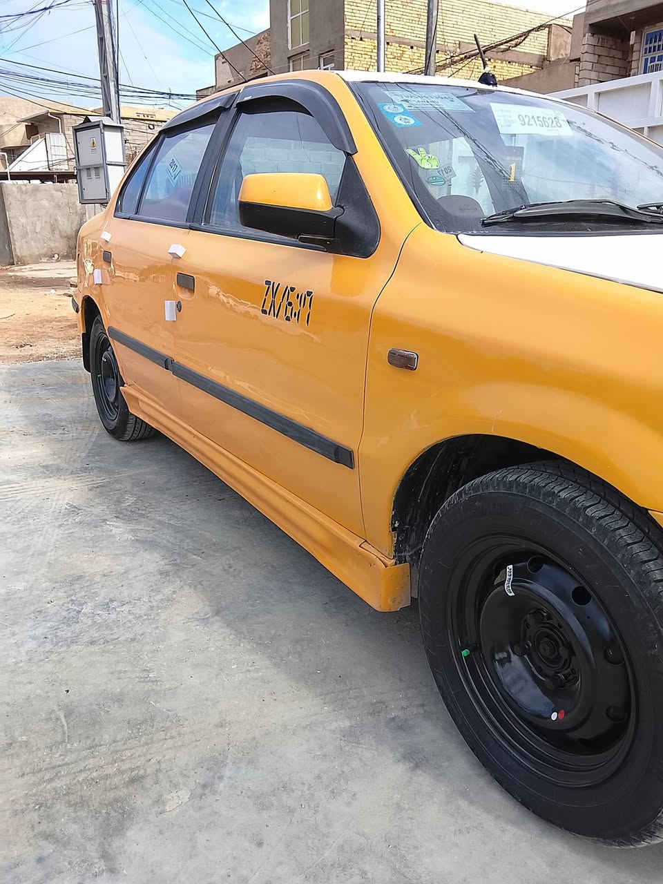 سلام عليكم ورحمه الله وبركاته سمند البيع موديل 11 رقم بغداد إنكليزي مصفره هيهة  وغرامات مكينه كير شواصي مكفولات كهربائيات كلها شغاله سياره حلوه وكامله مناقصه شي بدون صبغ بلاديه السياره بس الهالات مصلحه سياره جديده صدر جديد تخم تاير جديد للتبريد ثلج سياره خير من الله تجي وشوف بعينك تحويل مباشر هاي تفاصيل السياره فدوه لعيونك بس الشراي يتصل السعر 35 الاتصال *********** المكان بغداد تقاطع الدرويش حي التراث
