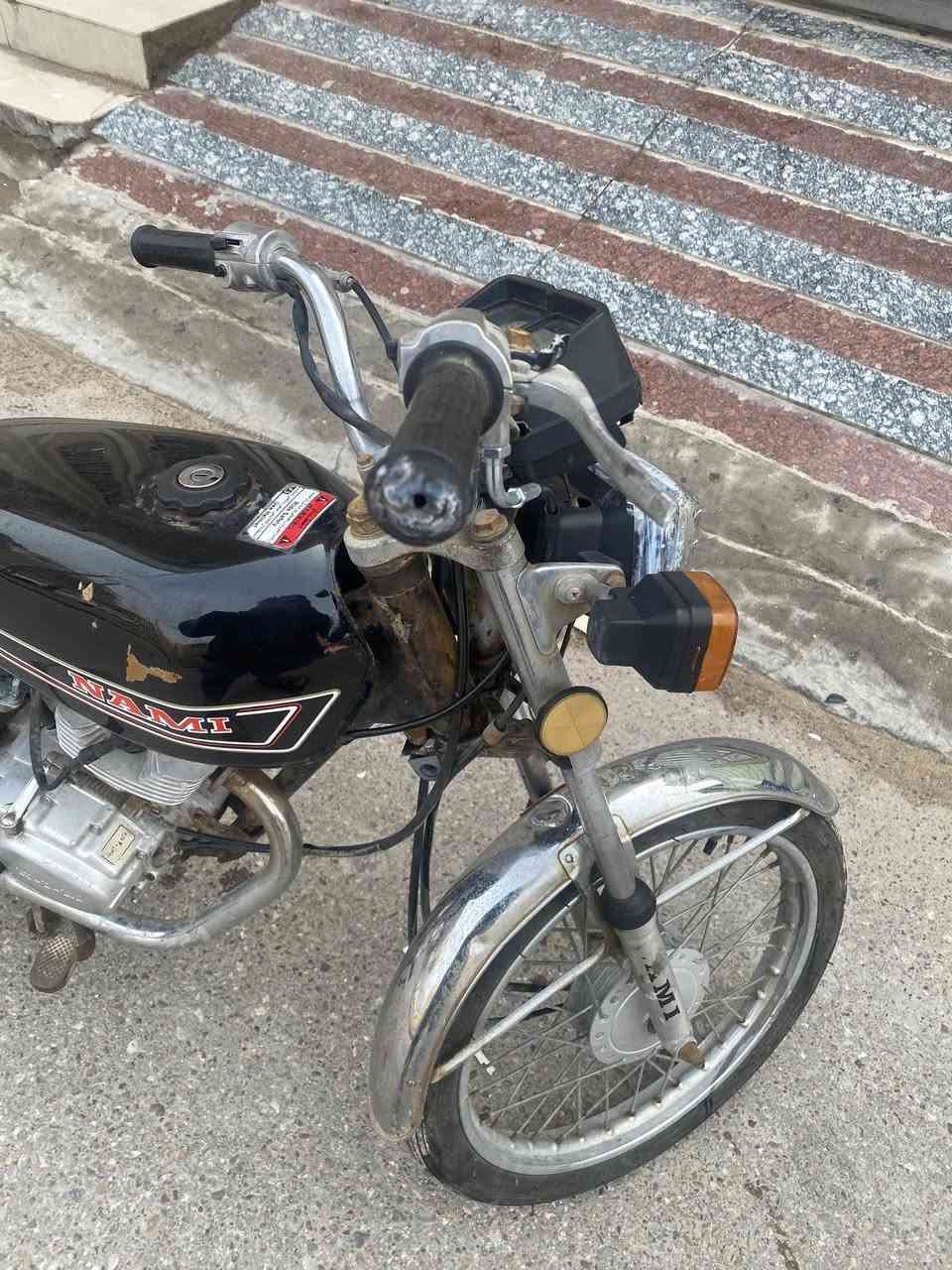 دراجة ايراني للبيع موديل 2011
سعر مليون وستمية 
كهربائيات كاملة
1600
وبيها مجال
عنوان ياسين خريبط
الدراجة رقم وسنوية بأسمي ثاني يوم احولها بأسمك
***********
متواجد واتساب
