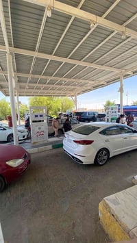 محطة مها البادية • بنزين محسن • بنزين عادي