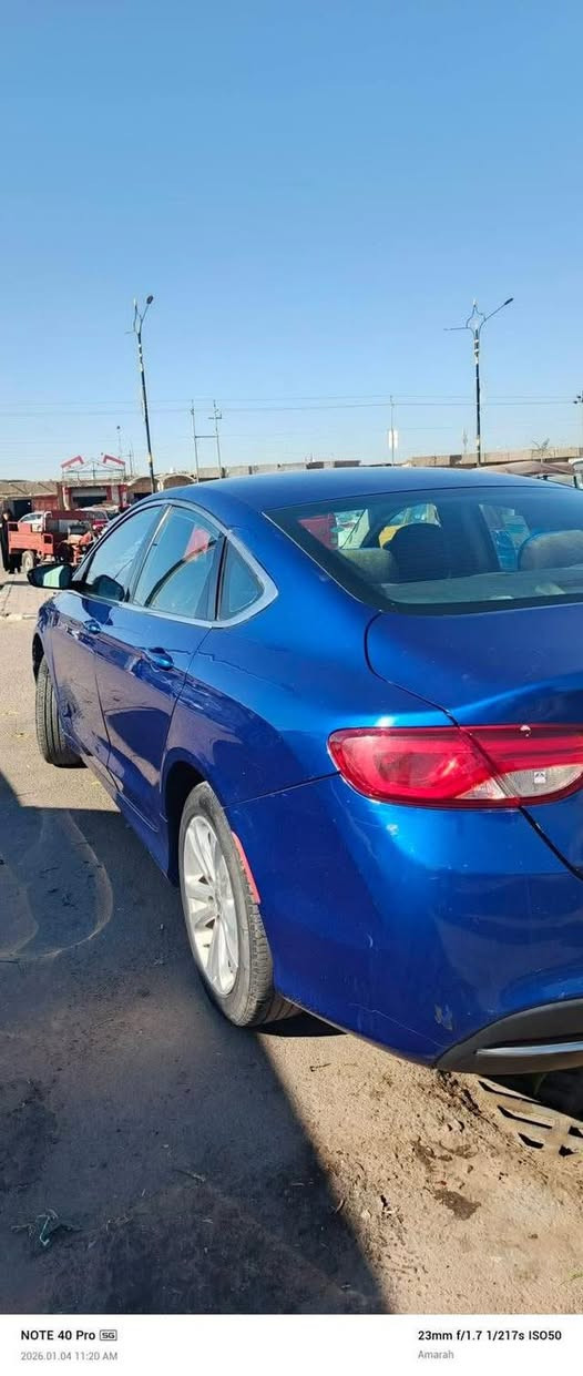 ⸻

🚘 للبيع كرايسلر سي ميتين 2015 – فرصة حلوة

السيارة استخدام يومي وتشتغل طبيعي، ما بيها أعطال ميكانيكية مزعجة، وتصلح للي يريد سيارة بسعر مناسب.

🔹 الممشى: 167 ألف كم
🔹 حادثها بأمريكا حادث خفيف (قطعتين فقط)
🔹 جهة الحادث: الجهة العكس السايق
🔹 المراوح مبرمجة وتعمل بكفاءة
🔹 المكينة والقير وضعهم طيب
🔹 تحتاج فقط:
  – كمبريسر تبريد
  – راديتر

💡 مناسبة جداً للي يعرف بالسيارات. ***********
سعر 90وبيها مجال حك الجيه
