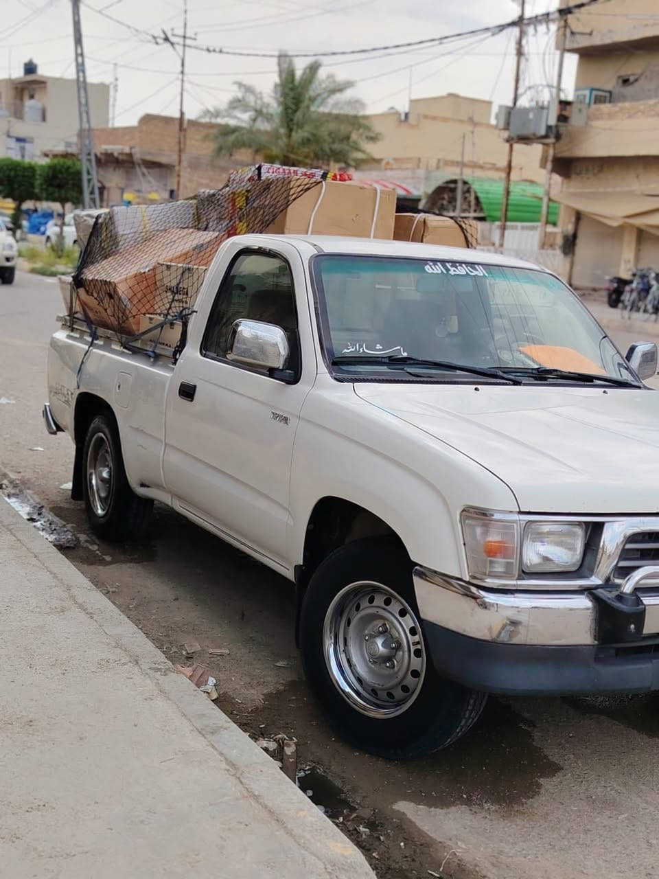 السلام عليكم تيوتا ٢٠٠١ بدون صبغ تبريد شغال رقم ديالى مميز بسمي السعر ٩٨وبيها مجال
***********
