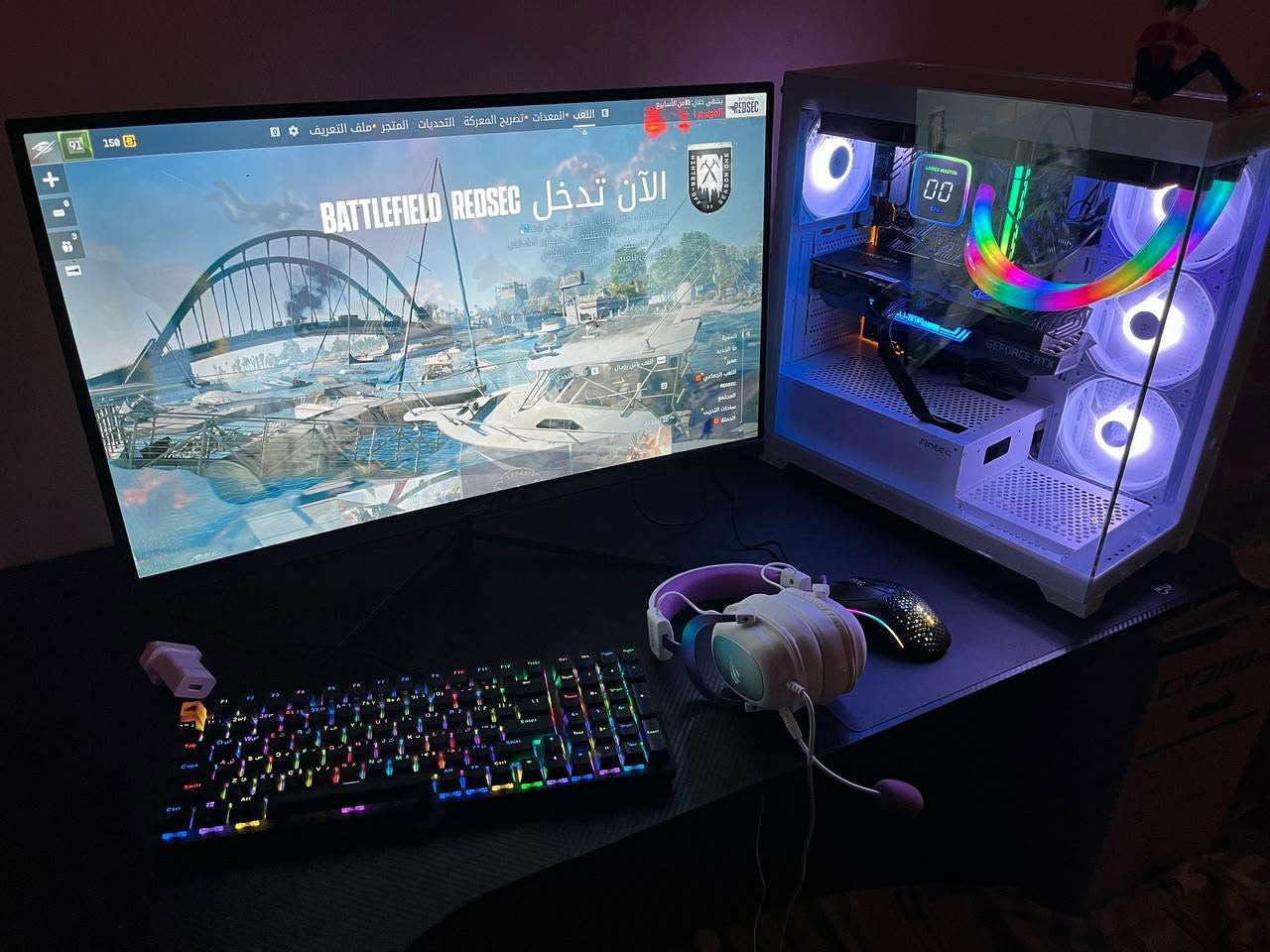 سلام عليكم تجميعه معه شاشه ويو بي اس و جوستك استخدام قليل السعر مليون و 350

RTX 3070ti ZOTAC GAMING
i5 10600 KF مكسور سرعة من الشركة
ASUS PRIME Z490-P
SSD 512
RAM 16 8x2 DDR4 3200 hz
power 1000 GOLD
360mm RGB AIO Liquid Cooler with LCD Display مبرد
الكيس C300 Antec

الشاشه 

كيم اون
120hz
0.1 ms
1920x1080

مكاني: بغداد الشعب 
الهاتف:***********
