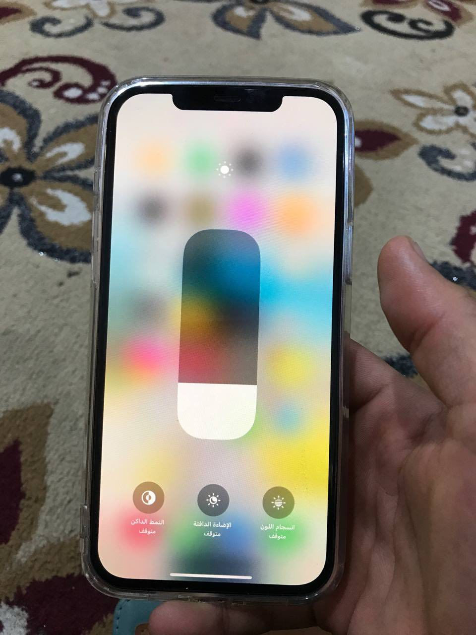 السلام عليكم ايفون١٢برو ماكس جهاز نضيف جدا كارتونه موجود الجهاز مستبدل كامره فقط بيها غواش قليل من بدلت كامره شاشه طلعت غير معروفه بس ممبدله جهاز يخبل بطاريته٧٥ فيس ايدي اتصال سماعات كلشي شغال 
ذاكرته٥١٢ذاكره عملاقه الجهاز دبل سيم كارت يعني شريحتين سعره ٤٠٠ وبي مجال مكاني البصره الزبير 
رقمي فقط واتساب
*********** 
وإذا اكو مراوس ب ايفون من ال١٢وفوك هم عادي
