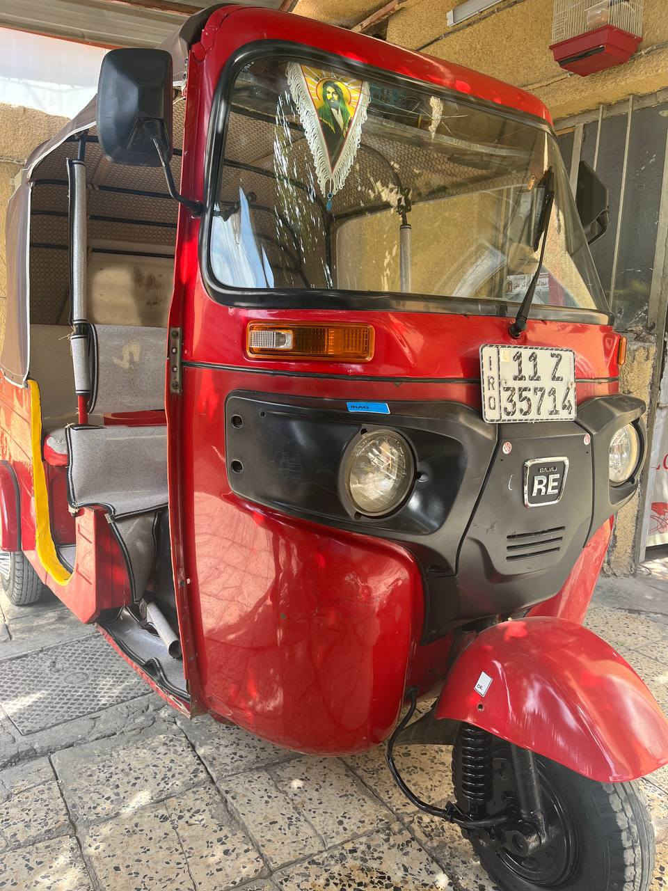 تكتك موديل 2019 رقم وسنويه تحويل مباشر معمر بس دوس مكينه خير من الله تخم تاير كبات  كاعيات جدد سعر 5.700 وبيها مجال للشراي المكان بغداد البياع شراي يتصل بل رقم ‏‪***********‬‏
