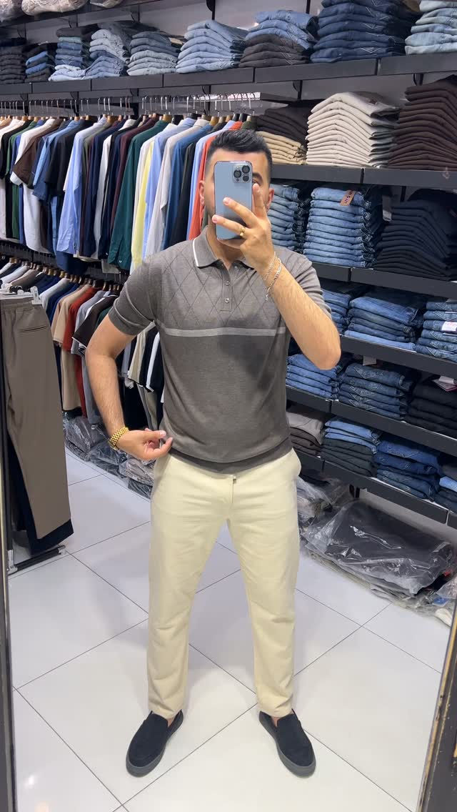 تيشيرت ماركه خامه تريكو قطن ١٠٠٪؜ خامه درجه اوله متوفر ب5 الون فقط ✅🔥
قياسات  S M L XL XXL قياس المعروض L
بنطرون ماركه قياسات 30 إلى 40
المنشئ تركي 🇹🇷 
توصيل بغداد 5 الف  توصيل محافظات 5 الف
العنوان بغداد مول زيونه طابق الاول 
التواصل دايركت او واتساب ***********
