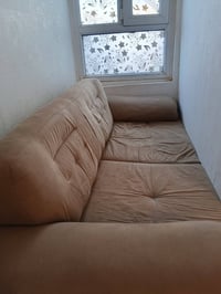 قنفة-سرير • ميكانيكية شغالة • نظيف