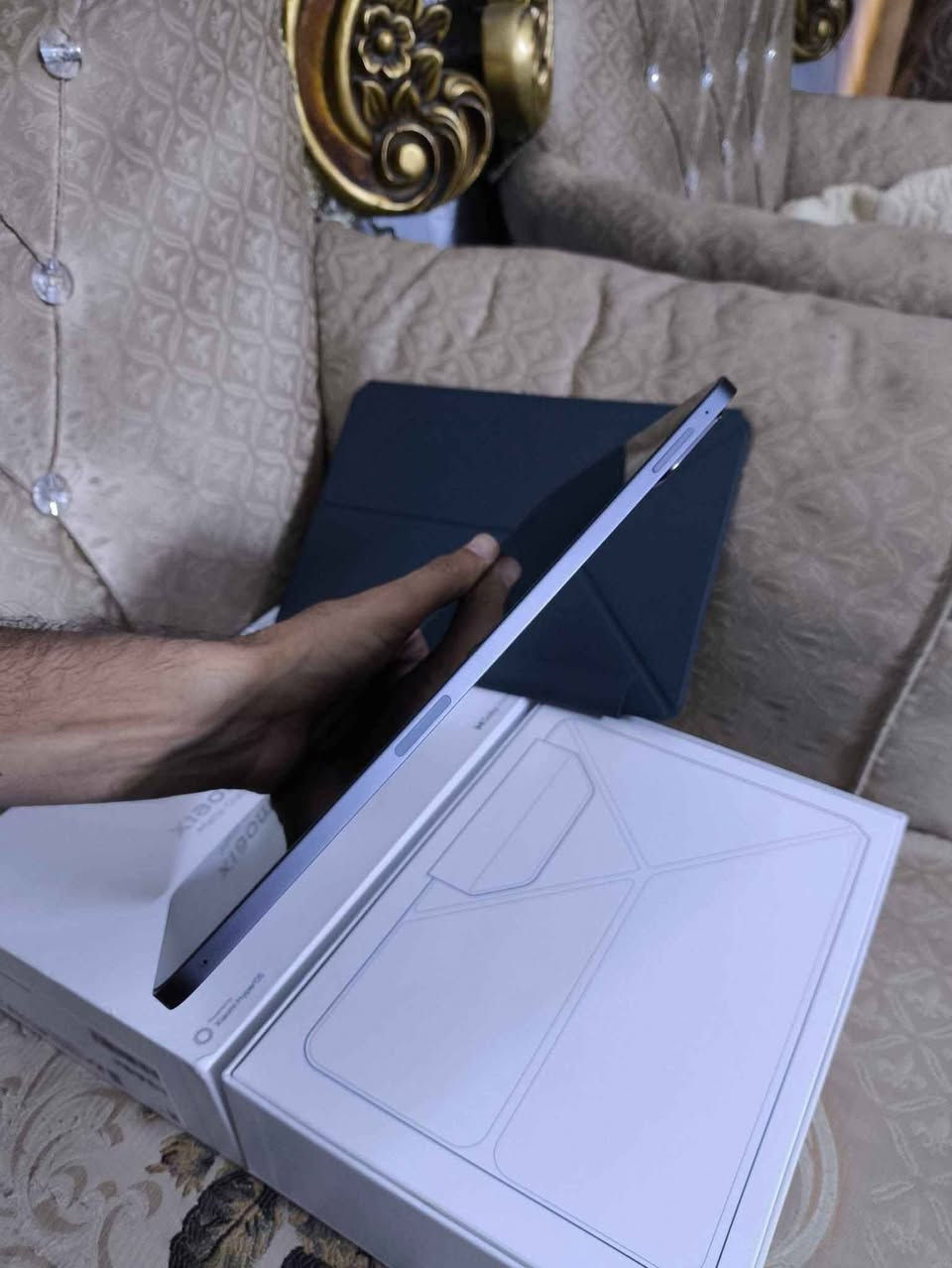 شاومي باد 7 برو 
512 
كامل ملحقات جديد
بطارية 100
بي ضربة خفيفة فطر بالكلاس  ممبين لان شاشته ورقيه 
بيع فقط ماراوس 
مكاني خان النص الحيدريه طريق نجف كربلاء عمود 617
***********
توصيل ماعندي النجف, العراق
