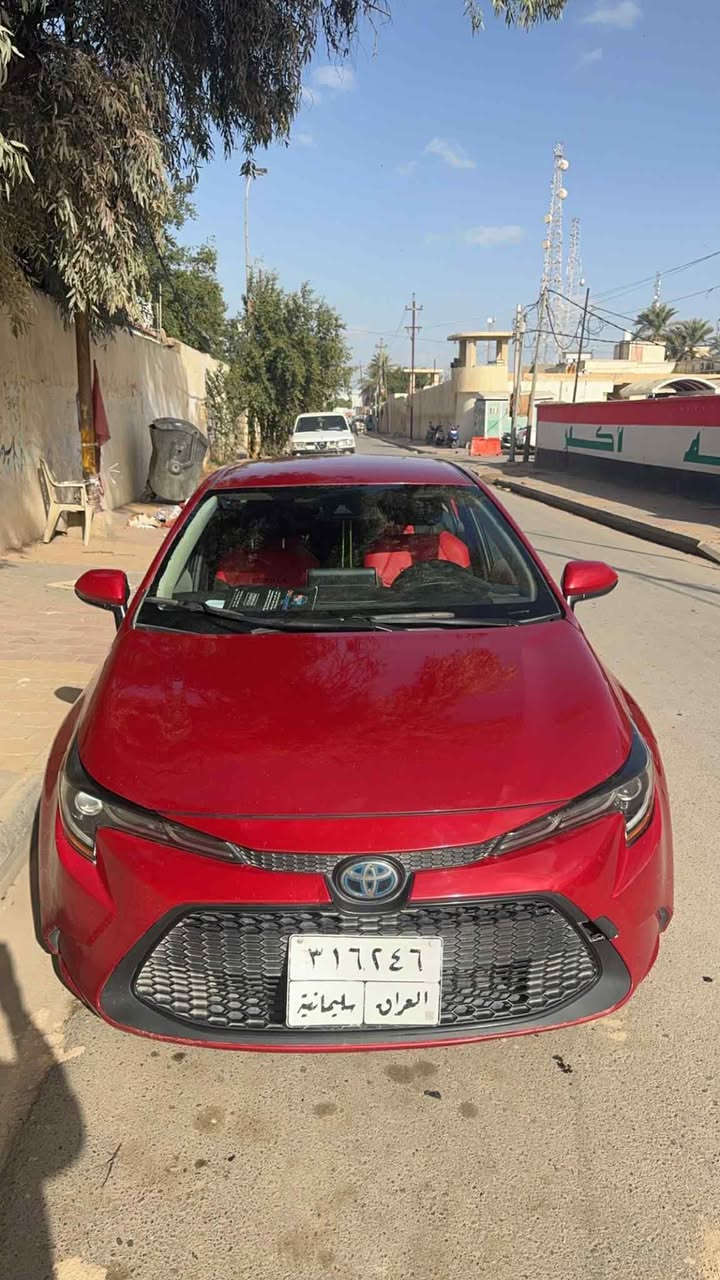 كورلا 2020 هايبرد وارد امريكي
ضربتهه جاملغ خلفي معمر وتبديل قبق جنطه
مواصفاتهه
بصمة تشغيل 
اوتو هولد 
سايدبريك دكمه 
رادار امامي 
كامره خلفيه 
مثبت سرعه 
تحديد مسار 
تحكم ستيرن
مانع انزلاق 
نظام قياده هايبرد وايكو وبور 
شاشه اعطال 
السياره خير من الله مابيه اي نقص 
السونار مرفق بالصور
السعر 135 
عنوان/واسط/الكوت
الاستفسار ***********
