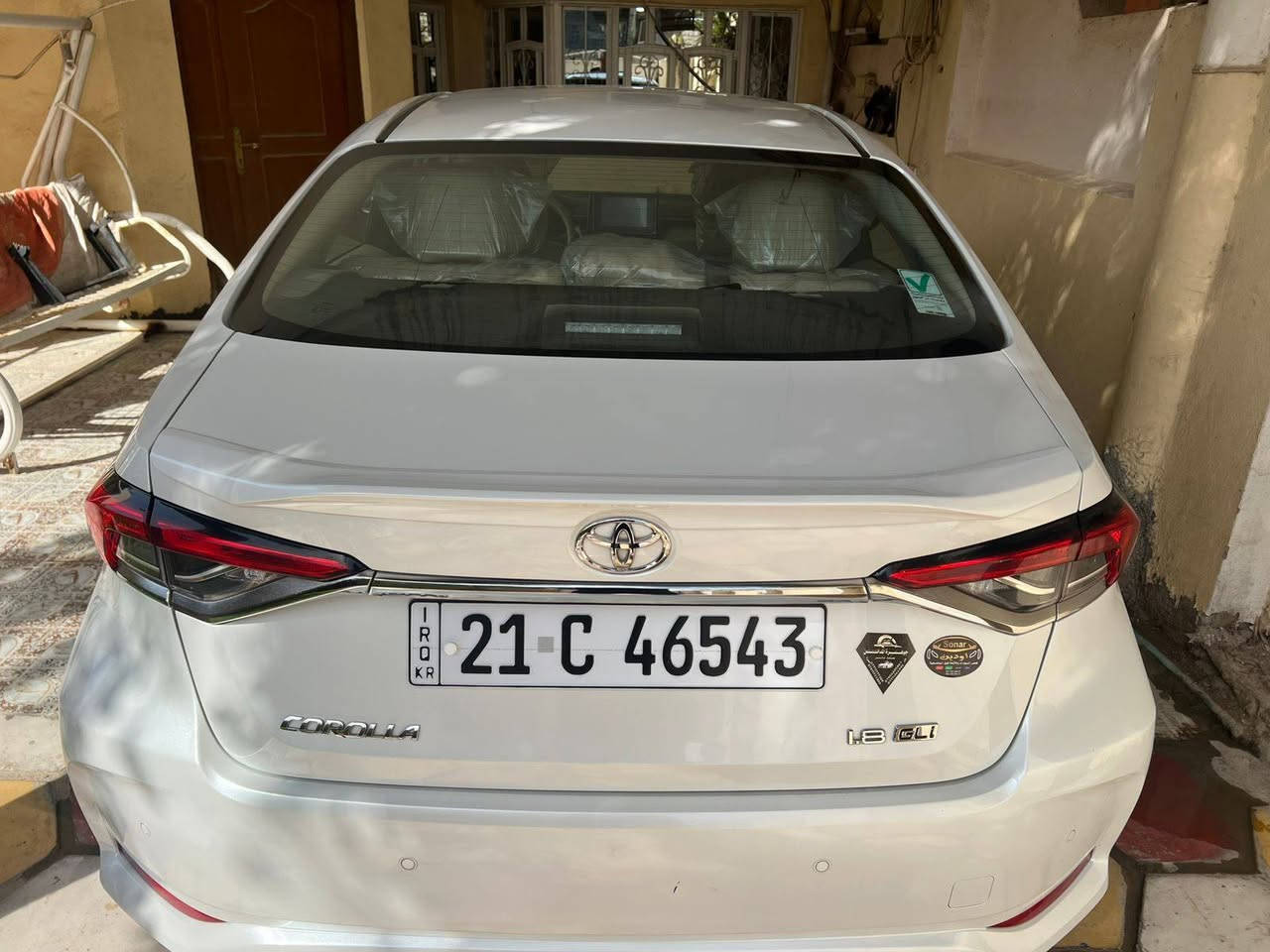 سلام عليكم كورلا ساز موديل ٢٠٢٤ السيارة بسمي تحويل فقط
ماشية ٤٥ الف سعر ١٨٥ وبه مجال مكان بغداد الجديدة او المدائن بيه شخط بقبق البانزين امين بالصور والجاماغ الخلفي بي رصعة 
للستفسار على الهاتف ***********
