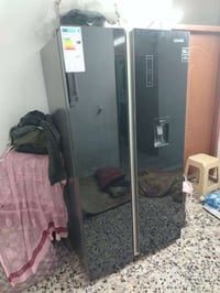 اخوان ثلاجه للبيع بابين الجي سمارت ستخدام اقل الشهر بس رهم ضرف عندي بع...