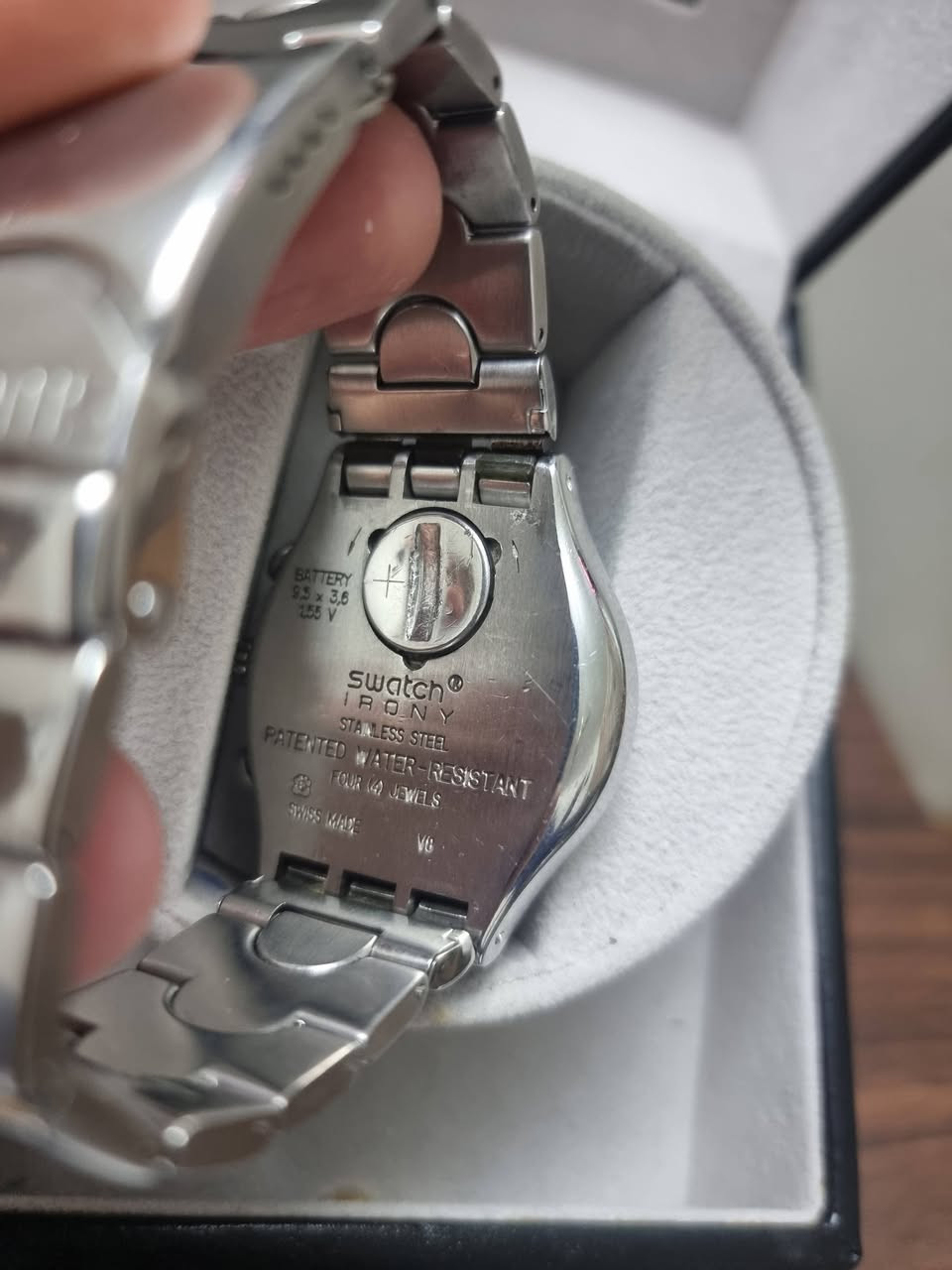 سلام عليكم ساعه سواتش 
نضافه 98
القطر فوك 40
موديل1999
منفذ يومي ع رقم 4

مزاد فتحه المزاد من 40الف


**إذا كنت صاحب هذا الإعلان وتريد حذفه لأي سبب، رجاءا أرسل رسالة إلى الدعم الفني**