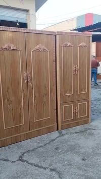 غرفة نوم • خشب زان • موصل باب جديد