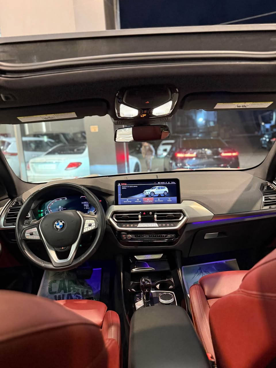 بي ام دبليو  اكس ثري X3 30i X drive 2023

موديل /2023
محرك / ٤ سلندر توين پاور تربو سعة لترين 2.0
العداد /31 مايل 
اللون / ابیض ميتاليك ، داخل احمر بلادي
فول مواصفات ، داخل احمر ، اربع ابواب بصمة و صندوق كهربائي و فتح واغلاق بالقدم kick sensor , لايتات ليد BMW LED و اداپتڤ ( تتحرك بجميع الاتجاهات مع الستيرن ، سقف پانوراما ، شاشة الكترونية ، دواخل ليد انارة عدة الوان تتغير حسب الرغبة ، شاشة كبيرة ،  وحساسات امامية وخلفية ٣٦٠ درجة ، نظام التوقف الذاتي ومانع اصطدام active brake control , نظام منع الخروج عن المسار في الشارع LKA ، نظام كشف النقطة العمياء BSM ، فتح الابواب تلقائيا عند الاقتراب من السيارة و قفلها عند الابتعاد ، كشنات هيتر ، كشنات كهرباء جهتين و ميموري ، بريك بصمة واوتوهولد ، ثلاث وضعيات قيادة و اطفاء المحرك ذاتيا عند الوقوف ، تبريد مركزي وخلفي منفصل قطعتين ، اپل كار پلاي و خريطة المدينة في الشاشة الامامية ، شاحن موبايل وايرلس ، مواصفات اخرى كثيرة جدا
السيارة وارد امريكي ،فقط مکانین تعدیل و تکحیل نهائيا بدون وايرباك فقط بردة

ماعدا هذا السيارة مابيها اي ملاحظة ، بدون رصعات و شخوط، بدون تعديل بارد و بدون اي ملاحظة نهائيا ، جدا جديدة مثل الزيرو ، گير ومحرك و صدر و كهربائيات بحالة الشركة كولها ، لايتات وتايرات و الويالة والجام الامامي كلشي بيها بلادي 
العنوان/ اربيل-مدینه معارض شارع 40
موبايل /*********** واتس اب فايبر أربيل, العراق
