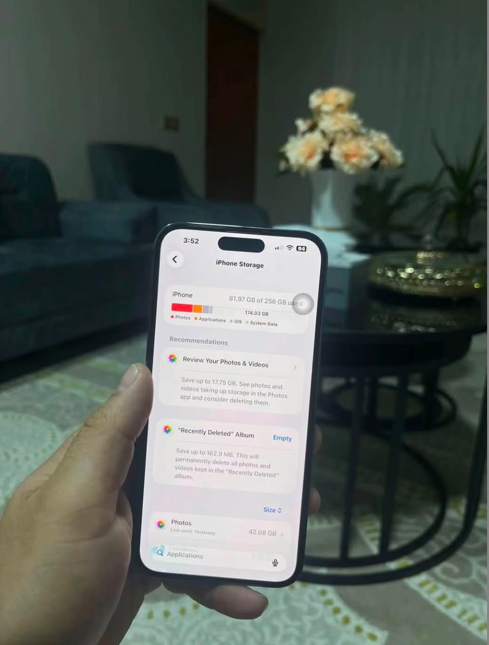 يا الله 💜💜
💜14بروماكس  iPhone 14 Pro Max

جهاز وكالة💜

فقط الضهر مفتوح اما غيرة كفالة وممبدل بي اي قطعة💜

بطاريه  88 بلادي وكالة💜

ماستر عربي شرق اوسط AA/A💜

ذاكره 256💜

للبيع دزلي سعرك واتساب بس💜

المكان بغداد الرصافة 

***********
