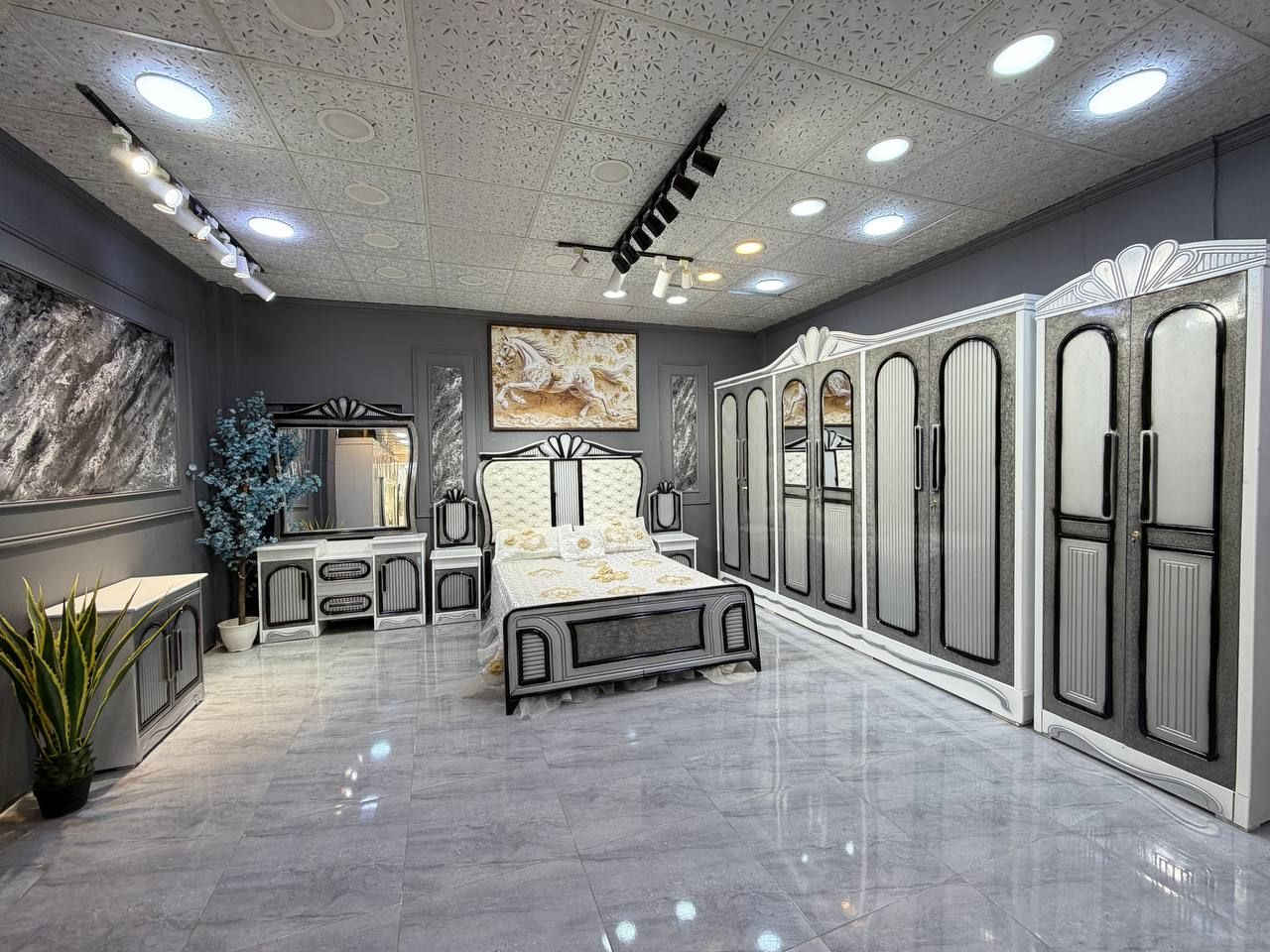 متوفر الان موديلات جديدة السعر 975. 
غرفه نوم نجارة عراقية  موجود توصيل و شد لكافة المحافظات للحجز والاستفسار مراسلتنا على الخاص او على رقم الواتساب / ***********
