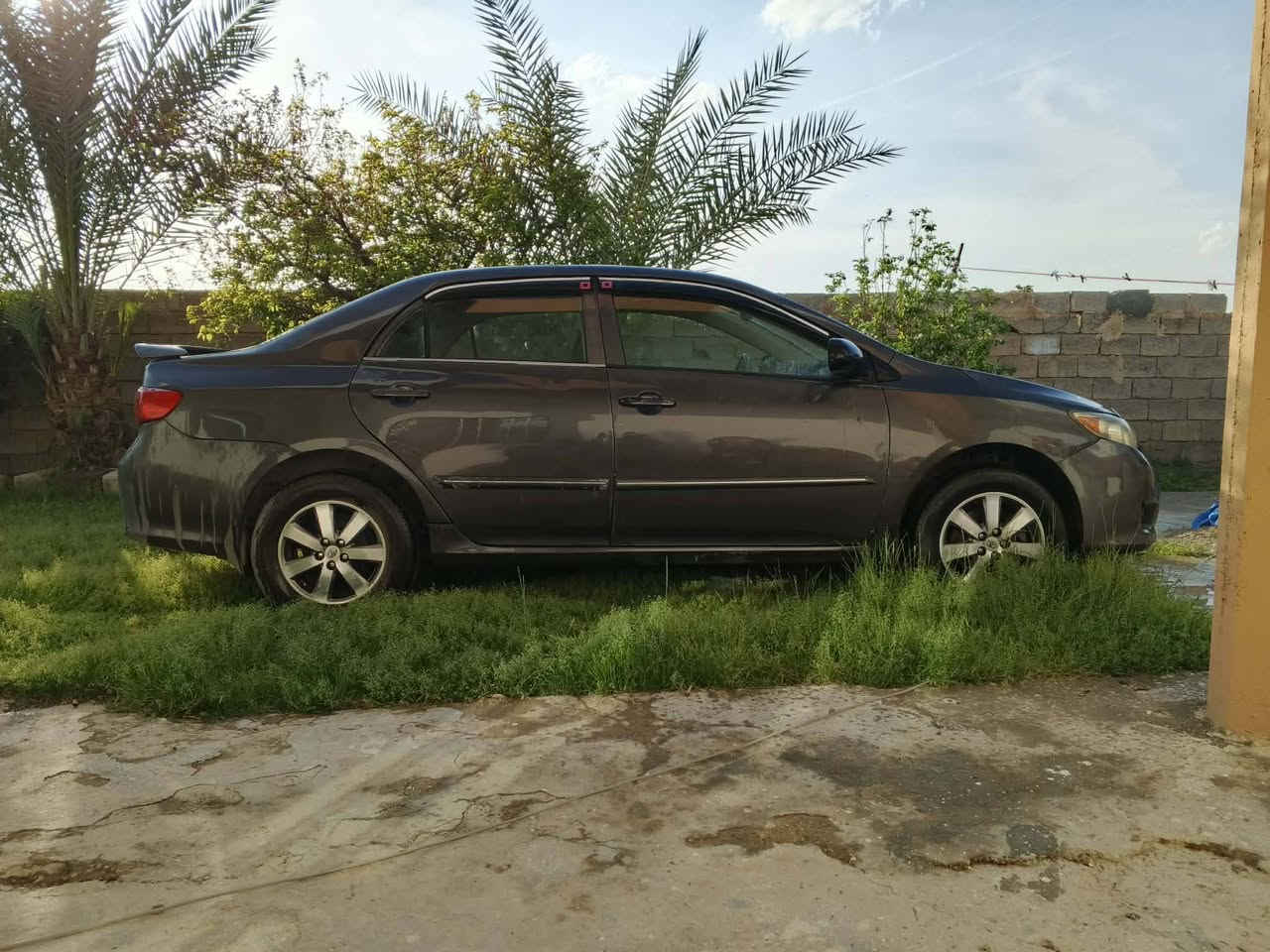 السلام عليكم للبيع كورلا 2009 وارد امريكي ضرر ربع باب سايق بي صبغ رقم بغداد بأسمي سعر 95/ بيع او مراوس بأحدث/ رقم الهاتف ***********
