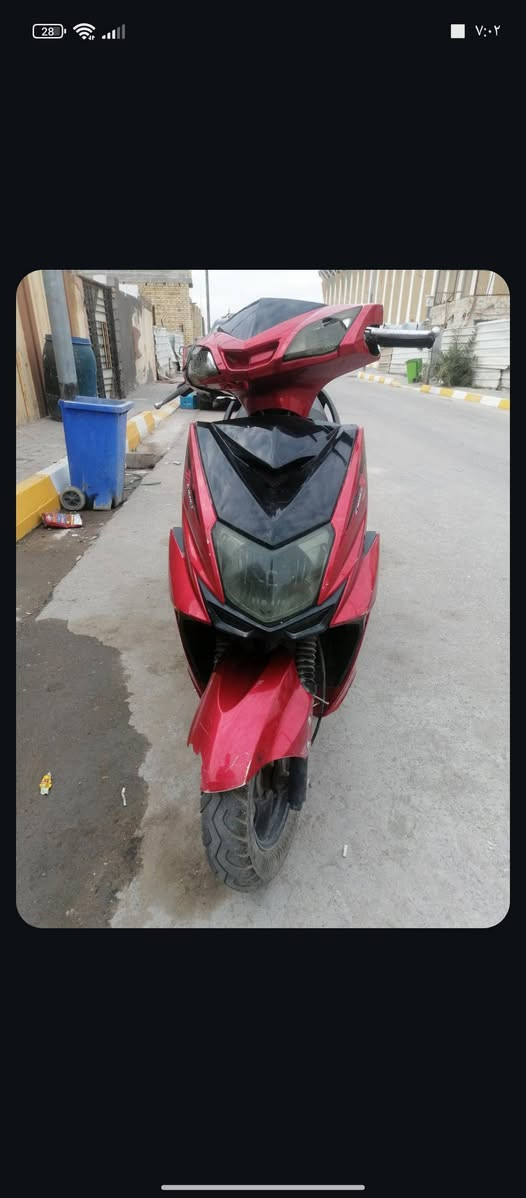 دراجه سكنس صيني شغاله سلف شلعه ومعدل وهذه رقم صاحبها  ***********
مكلف بالنشر
