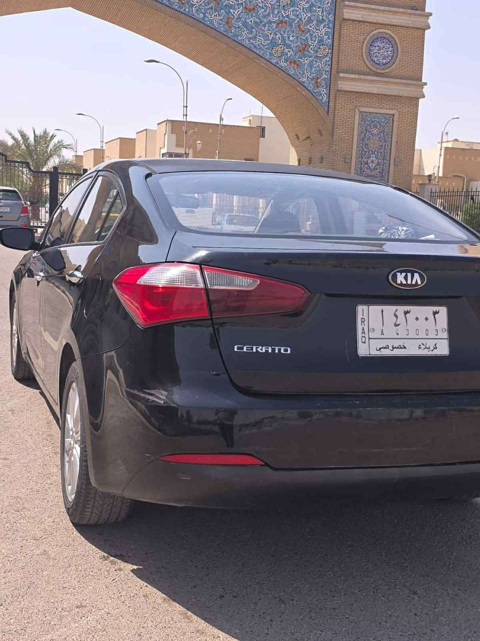 السلام عليكم
سيراتو 2014 وارد خليجي  محرك 1600
بيهه نص باب السايق صبغ وبارد بالباب الخلفي والباقي مكفول 
السياره حلوه احلى من الصور 
مكانهه النجف الأشرف 
مراوس بي واي دي 
***********
